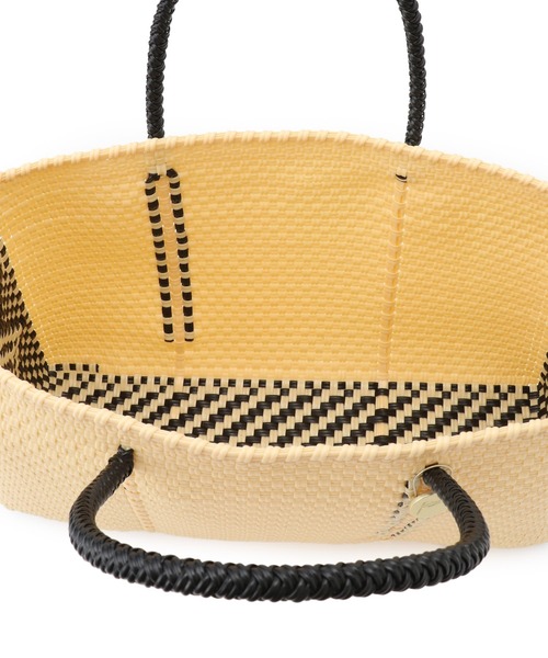 Letra(レトラ)の「【Letra for SALON】別注FLOR SHORT STYLE XS(かごバッグ・レディース・ブラック/キナリ・FREE)」の14枚目の写真