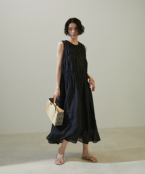 Letra(レトラ)の「【Letra for SALON】別注FLOR SHORT STYLE XS(かごバッグ・レディース・ブラック/キナリ・FREE)」の21枚目の写真