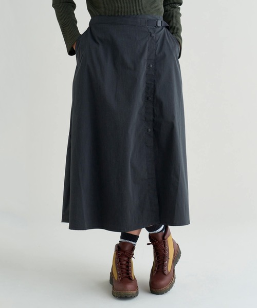NANGA（ナンガ）の「HINOC RIPSTOP WRAP SKIRT W/ヒノックリップス