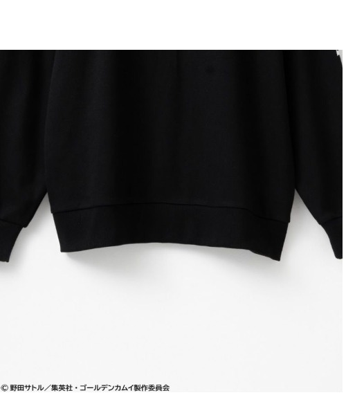 Mac-House（マックハウス）の「TVアニメ『ゴールデンカムイ』 ハーフジッププルオーバー（スウェット・メンズ・ブラック・M/L/XL）」の5枚目の写真