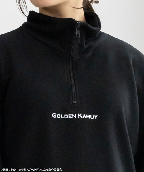 Mac-House（マックハウス）の「TVアニメ『ゴールデンカムイ』 ハーフジッププルオーバー（スウェット・メンズ・ブラック・M/L/XL）」の10枚目の写真