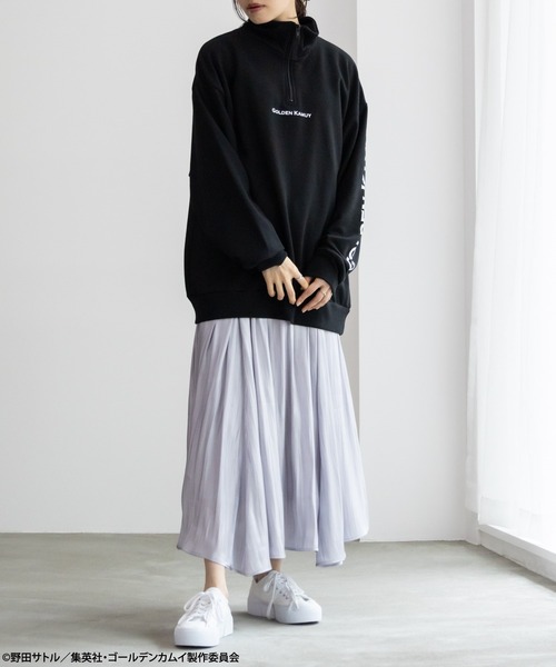 Mac-House（マックハウス）の「TVアニメ『ゴールデンカムイ』 ハーフジッププルオーバー（スウェット・メンズ・ブラック・M/L/XL）」の11枚目の写真
