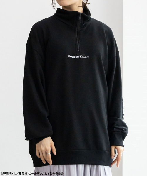 Mac-House（マックハウス）の「TVアニメ『ゴールデンカムイ』 ハーフジッププルオーバー（スウェット・メンズ・ブラック・M/L/XL）」の13枚目の写真