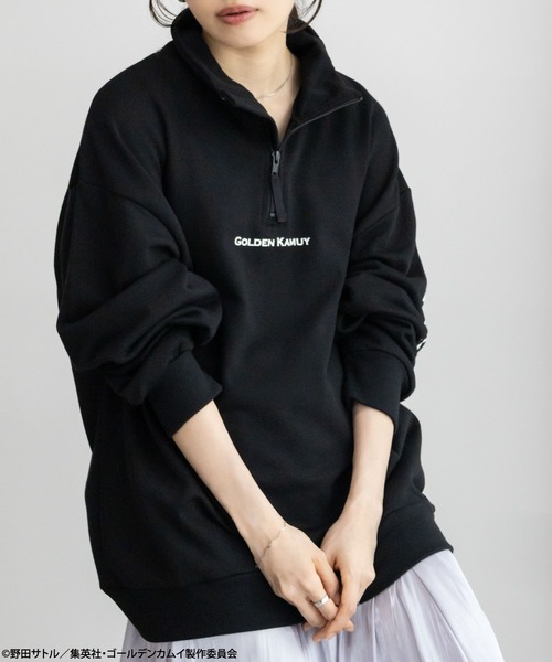 Mac-House（マックハウス）の「TVアニメ『ゴールデンカムイ』 ハーフジッププルオーバー（スウェット・メンズ・ブラック・M/L/XL）」の16枚目の写真