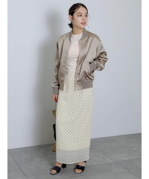 Te chichi（テチチ）の「クルーネックベーシックプルオーバー（ニット/セーター・レディース・オフホワイト/グレー/ピンク・F）」の7枚目の写真