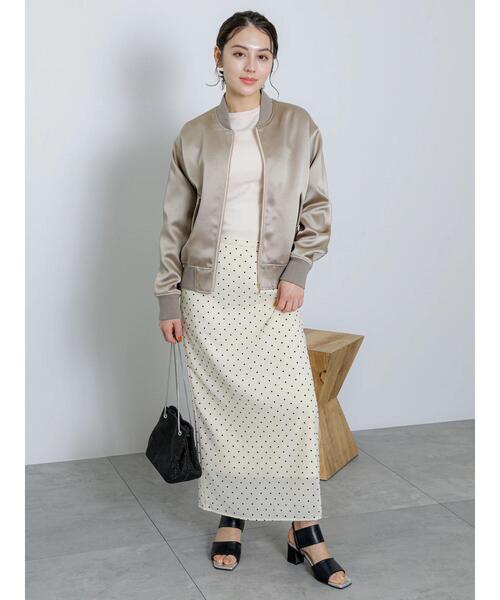 Te chichi（テチチ）の「クルーネックベーシックプルオーバー（ニット/セーター・レディース・オフホワイト/グレー/ピンク・F）」の8枚目の写真