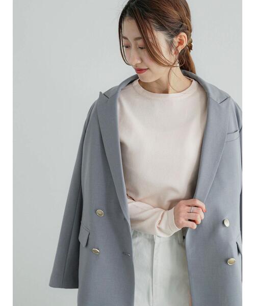 Te chichi（テチチ）の「クルーネックベーシックプルオーバー（ニット/セーター・レディース・オフホワイト/グレー/ピンク・F）」の16枚目の写真