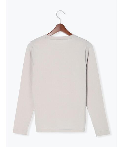 Te chichi（テチチ）の「クルーネックベーシックプルオーバー（ニット/セーター・レディース・オフホワイト/グレー/ピンク・F）」の21枚目の写真