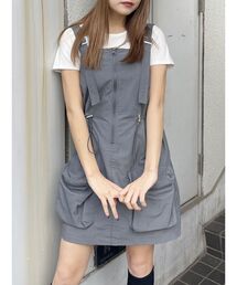 MURUA | カーゴベアミニワンピース(ワンピース)