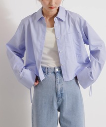 SENSE OF PLACE by URBAN RESEARCH | サイドシャーリングクロップドシャツ(シャツ/ブラウス)