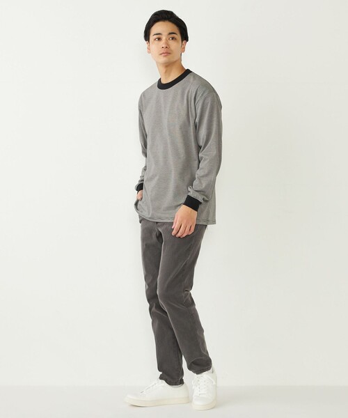 SHIPS Colors（シップス カラーズ）の「SHIPS Colors:ストレッチ デニム イージー パンツ◇（デニムパンツ・メンズ・ネイビー/ブラック/グレー/ブルー・SMALL/MEDIUM/LARGE/X-LARGE）」の22枚目の写真
