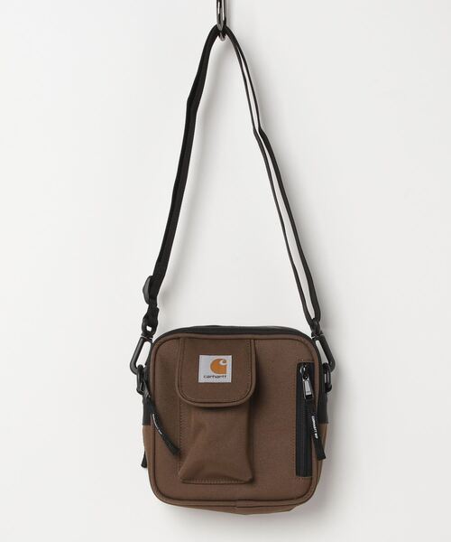 Carhartt WIP(カーハートダブリューアイピー)の「ESSENTIALS BAG SMALL(ショルダーバッグ・メンズ・ネイビー/ブラック/ベージュ/ダークブラウン・ONE SIZE)」の3枚目の写真
