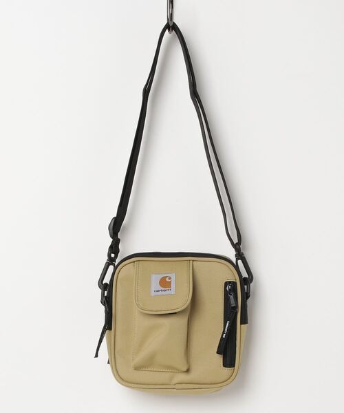 Carhartt WIP(カーハートダブリューアイピー)の「ESSENTIALS BAG SMALL(ショルダーバッグ・メンズ・ネイビー/ブラック/ベージュ/ダークブラウン・ONE SIZE)」の4枚目の写真