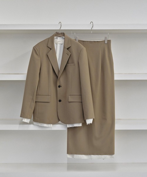 TODAYFUL（トゥデイフル）の「TODAYFUL Cutoff Pencil Skirt カット