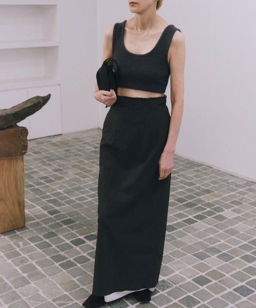 TODAYFUL（トゥデイフル）の「TODAYFUL Cutoff Pencil Skirt カット