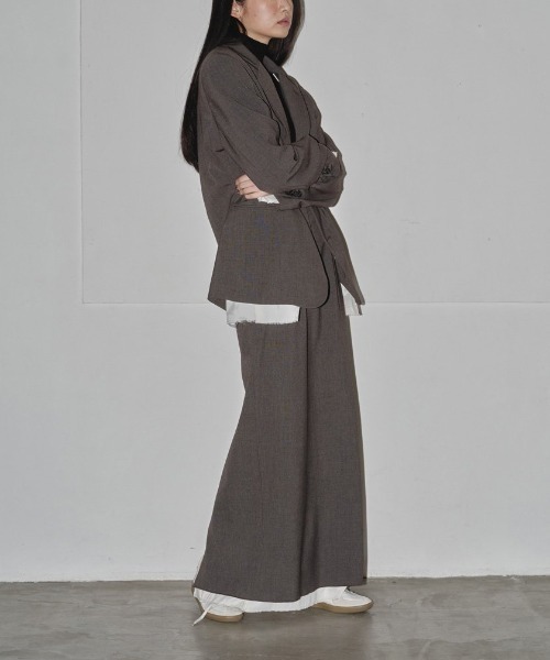 TODAYFUL（トゥデイフル）の「TODAYFUL Cutoff Pencil Skirt カット