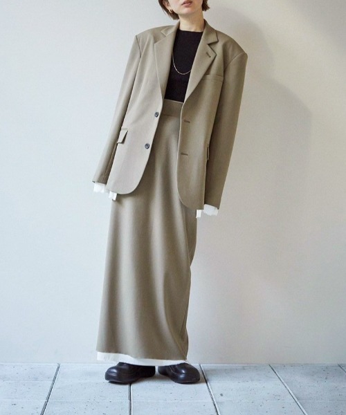 TODAYFUL（トゥデイフル）の「TODAYFUL Cutoff Pencil Skirt カット