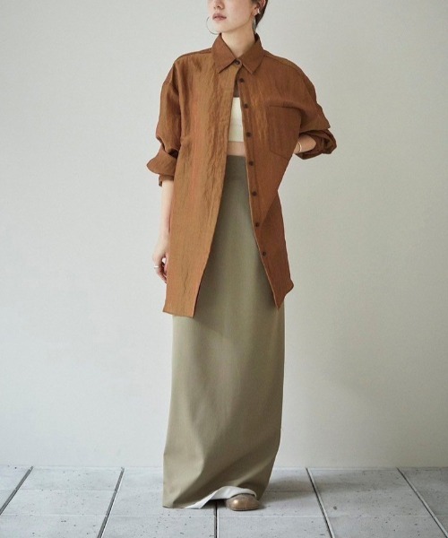 TODAYFUL（トゥデイフル）の「TODAYFUL Cutoff Pencil Skirt カット
