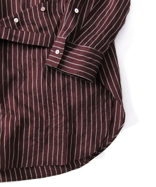 ヴェニット venit ブラトップ付き ストライプブラウス ネイビー サイズ：38 venit（ヴェニット）の「VENIT / stripe blouse(ストライプ柄