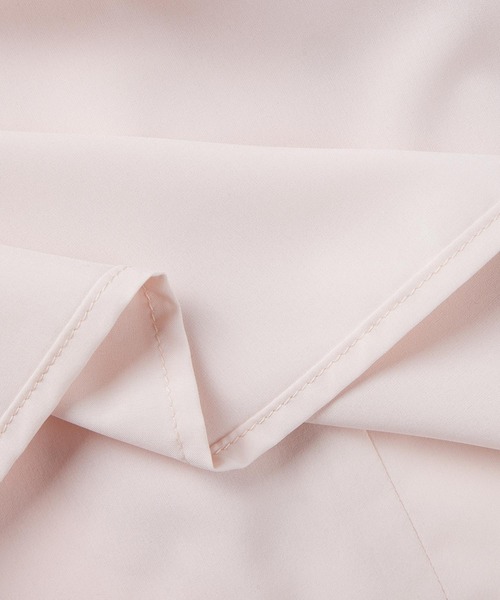 SAISON DE PAPILLON(セゾンドパピヨン)の「花柄シフォン生地ミモレ丈ワンピース(ワンピース・レディース・パープル/ブラウン/ピンク/ブラック・S/M/L)」の6枚目の写真