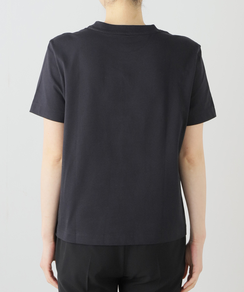 Calvin Klein（カルバン・クライン）の「【Calvin Klein / カルバン クライン】Compact CK embroidery T-sh（Tシャツ/カットソー・レディース・ホワイト/ブラック・FREE）」の16枚目の写真