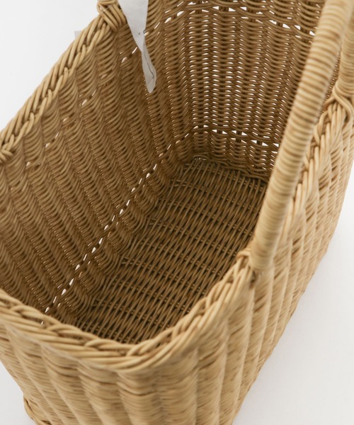 URBAN RESEARCH DOORS(アーバンリサーチドアーズ)の「UTILE ピクニッククーラーバッグ L(かごバッグ・レディース・ナチュラル・LARGE)」の4枚目の写真