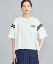MASON(メイソン)別注クロップドフットボールTシャツ