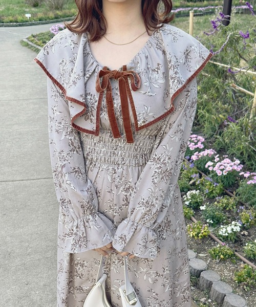 セール】フリルデザインワンピース【ZOZOTOWN限定アイテム