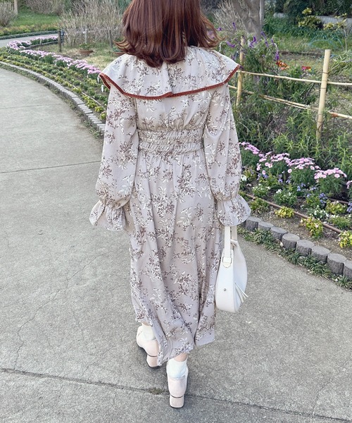 apres jour(アプレジュール)の「フリルデザインワンピース【ZOZOTOWN限定アイテム】(ワンピース・レディース・ブラック系その他/ブラウン系その他/ピンク系その他・X-LARGE/フリー)」の11枚目の写真