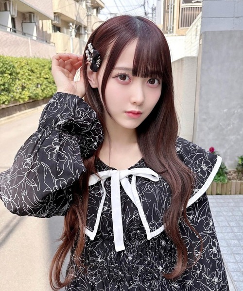 apres jour(アプレジュール)の「フリルデザインワンピース【ZOZOTOWN限定アイテム】(ワンピース・レディース・ブラック系その他/ブラウン系その他/ピンク系その他・X-LARGE/フリー)」の5枚目の写真