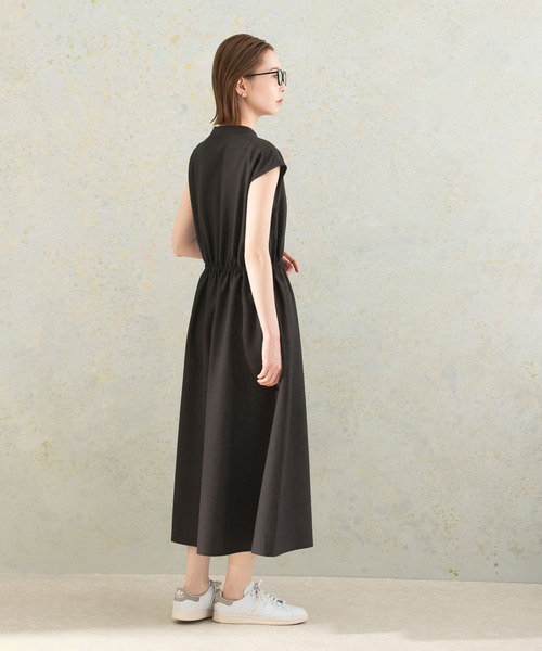 URBAN RESEARCH ROSSO WOMEN（アーバンリサーチ　ロッソ）の「ウォッシャブルシャツワンピース（シャツワンピース・レディース・オレンジ/ストライプ/チャコールグレー・FREE）」の11枚目の写真