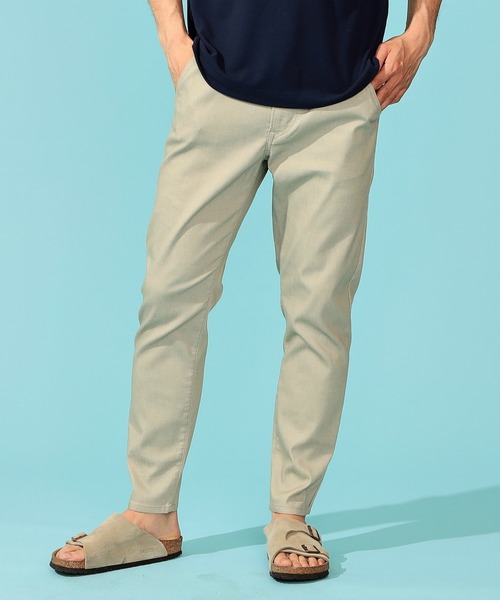 EDWIN（エドウィン）の「EDWIN エドウィン【夏用】ジャージーズ COOL テーパード イージーデニムパンツ ストレッチ 涼しい（デニムパンツ・メンズ・ブラウン/ブルー/ネイビー/ライトグレー/ダークインディゴブルー/サンドベージュ/ライトインディゴブルー/ブルー系その他/ブラック・SMALL/MEDIUM/LARGE/X-LARGE）」の5枚目の写真