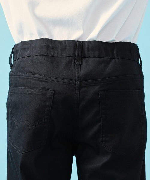 EDWIN（エドウィン）の「EDWIN エドウィン【夏用】ジャージーズ COOL テーパード イージーデニムパンツ ストレッチ 涼しい（デニムパンツ・メンズ・ブラウン/ブルー/ネイビー/ライトグレー/ダークインディゴブルー/サンドベージュ/ライトインディゴブルー/ブルー系その他/ブラック・SMALL/MEDIUM/LARGE/X-LARGE）」の16枚目の写真