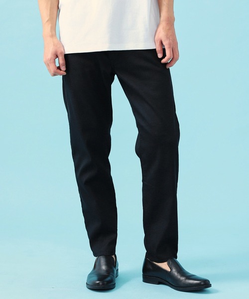 EDWIN（エドウィン）の「EDWIN エドウィン【夏用】ジャージーズ COOL テーパード イージーデニムパンツ ストレッチ 涼しい（デニムパンツ・メンズ・ブラウン/ブルー/ネイビー/ライトグレー/ダークインディゴブルー/サンドベージュ/ライトインディゴブルー/ブルー系その他/ブラック・SMALL/MEDIUM/LARGE/X-LARGE）」の10枚目の写真