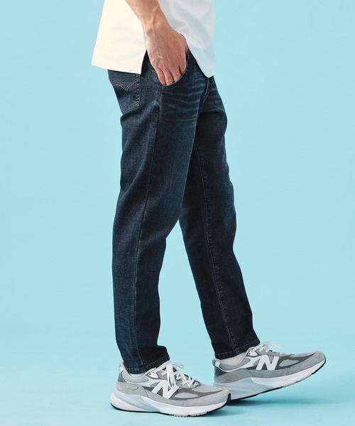 EDWIN（エドウィン）の「EDWIN エドウィン【夏用】ジャージーズ COOL テーパード イージーデニムパンツ ストレッチ 涼しい（デニムパンツ・メンズ・ブラウン/ブルー/ネイビー/ライトグレー/ダークインディゴブルー/サンドベージュ/ライトインディゴブルー/ブルー系その他/ブラック・SMALL/MEDIUM/LARGE/X-LARGE）」の21枚目の写真