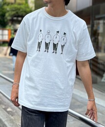 BARNS OUTFITTERS | 【BARNS OUTFITTERS】別注タフネックTシャツ LIFE(Tシャツ/カットソー)