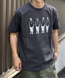 BARNS OUTFITTERS | 【BARNS OUTFITTERS】別注タフネックTシャツ LIFE(Tシャツ/カットソー)