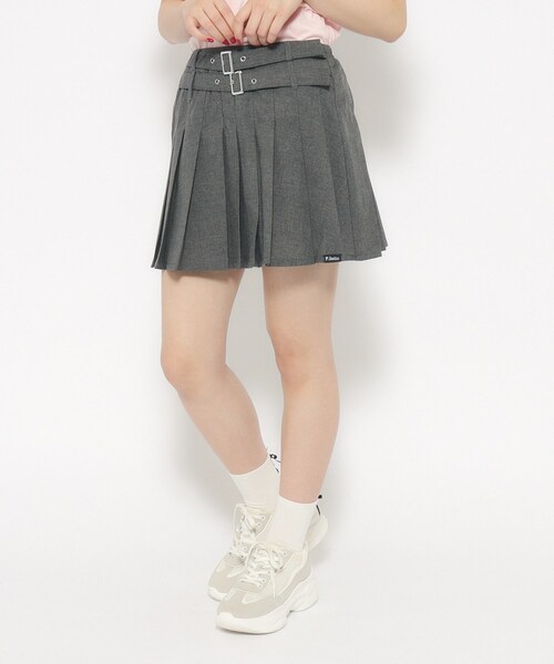 【美品】8 YARDS プリーツスカート Mサイズ LATTE 8YARDS / PLEATED IG