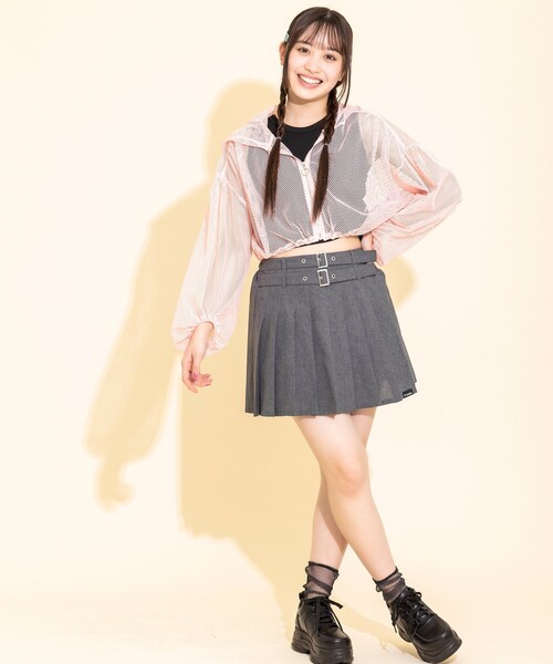 ★関税込★ SPORTMAX ダブルラップベルト ミディスカート LAUREN RALPH LAUREN バックルトリム ツイル ミディ スカート