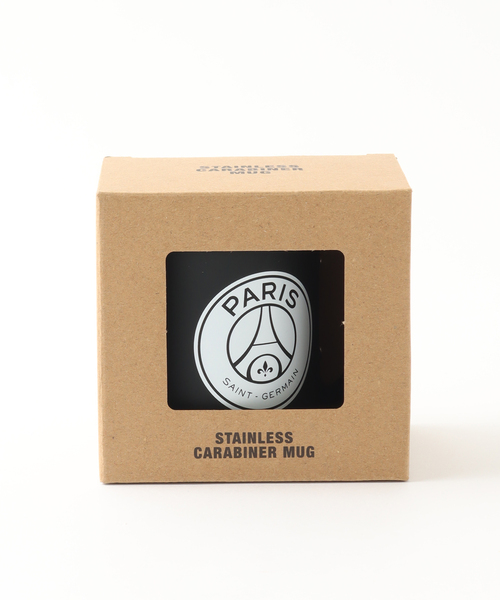 PARIS SAINT-GERMAIN（パリサンジェルマン）の「【Paris Saint-Germain / パリ・サン＝ジェルマン】 JAPAN CARABINER MUG RUBBER（その他小物・メンズ・ブラック/ライトグレー・FREE）」の8枚目の写真