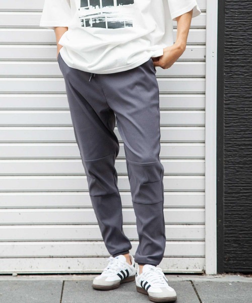 ZIP FIVE(ジップファイブ)の「【ZIP FIVE】ひんやり接触冷感 ストレッチ スキニー テーパード イージー ジョガーパンツ(その他パンツ・メンズ・ブラック/グレー/ネイビー・SMALL/MEDIUM/LARGE/X-LARGE)」の3枚目の写真
