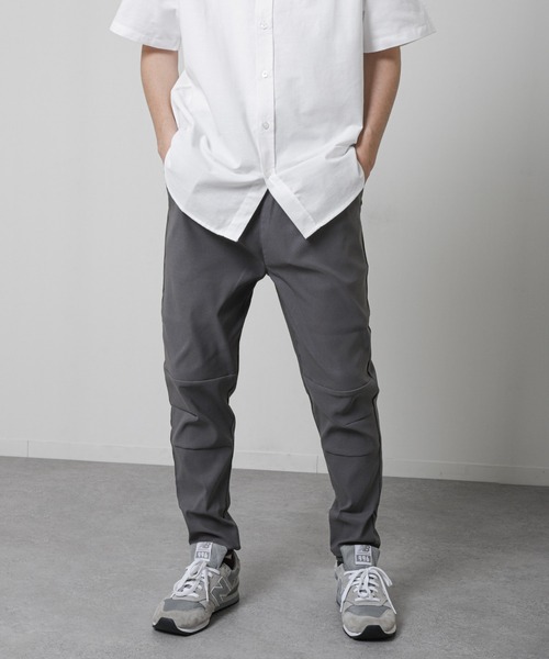 ZIP FIVE(ジップファイブ)の「【ZIP FIVE】ひんやり接触冷感 ストレッチ スキニー テーパード イージー ジョガーパンツ(その他パンツ・メンズ・ブラック/グレー/ネイビー・SMALL/MEDIUM/LARGE/X-LARGE)」の14枚目の写真