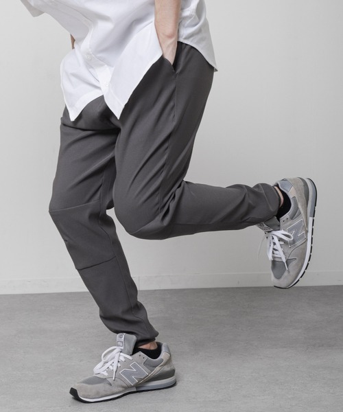 ZIP FIVE(ジップファイブ)の「【ZIP FIVE】ひんやり接触冷感 ストレッチ スキニー テーパード イージー ジョガーパンツ(その他パンツ・メンズ・ブラック/グレー/ネイビー・SMALL/MEDIUM/LARGE/X-LARGE)」の15枚目の写真