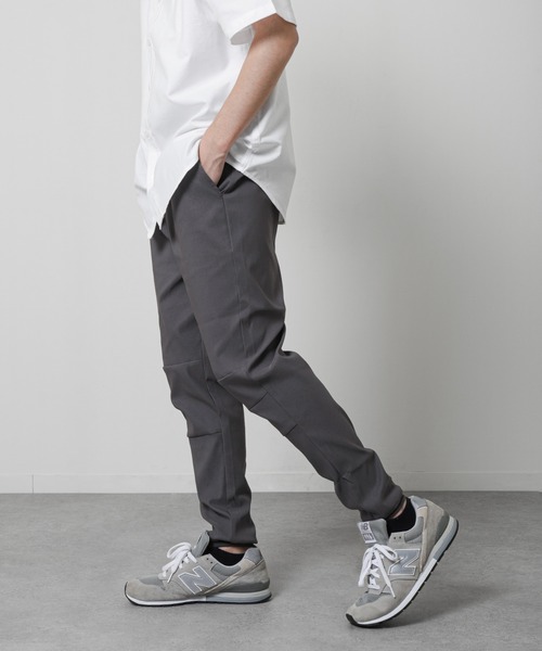 ZIP FIVE(ジップファイブ)の「【ZIP FIVE】ひんやり接触冷感 ストレッチ スキニー テーパード イージー ジョガーパンツ(その他パンツ・メンズ・ブラック/グレー/ネイビー・SMALL/MEDIUM/LARGE/X-LARGE)」の16枚目の写真