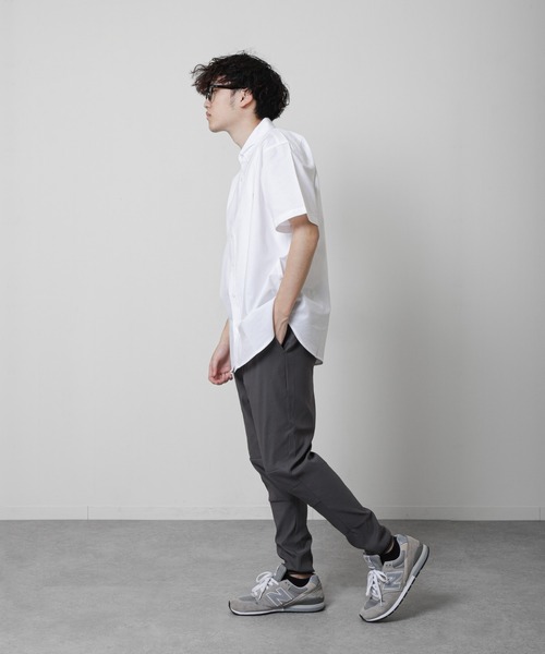 ZIP FIVE(ジップファイブ)の「【ZIP FIVE】ひんやり接触冷感 ストレッチ スキニー テーパード イージー ジョガーパンツ(その他パンツ・メンズ・ブラック/グレー/ネイビー・SMALL/MEDIUM/LARGE/X-LARGE)」の17枚目の写真