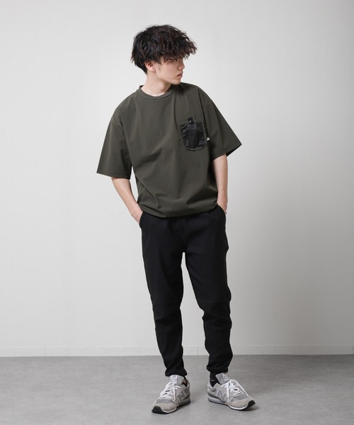 ZIP FIVE(ジップファイブ)の「【ZIP FIVE】ひんやり接触冷感 ストレッチ スキニー テーパード イージー ジョガーパンツ(その他パンツ・メンズ・ブラック/グレー/ネイビー・SMALL/MEDIUM/LARGE/X-LARGE)」の12枚目の写真