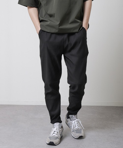 ZIP FIVE(ジップファイブ)の「【ZIP FIVE】ひんやり接触冷感 ストレッチ スキニー テーパード イージー ジョガーパンツ(その他パンツ・メンズ・ブラック/グレー/ネイビー・SMALL/MEDIUM/LARGE/X-LARGE)」の9枚目の写真