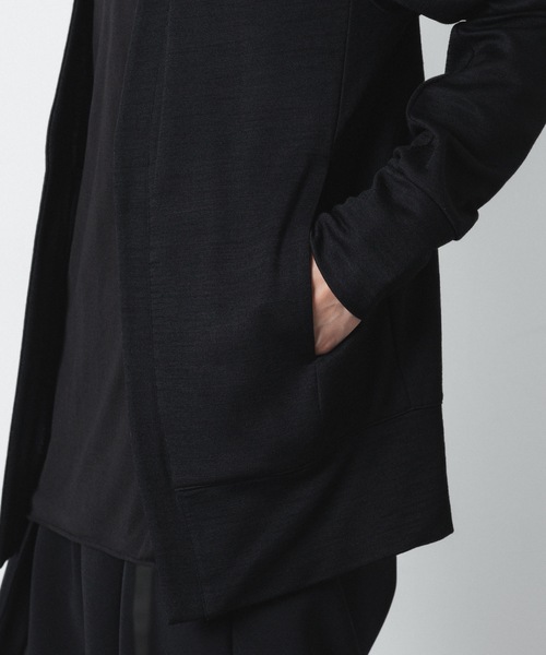 ATTACHMENT(アタッチメント)の「WO/NY スムース カーディガン / WO/NY SMOOTH CARDIGAN(カーディガン/ボレロ・メンズ・ブラック/グレー/ダークブラウン・1/2/3/4)」の13枚目の写真