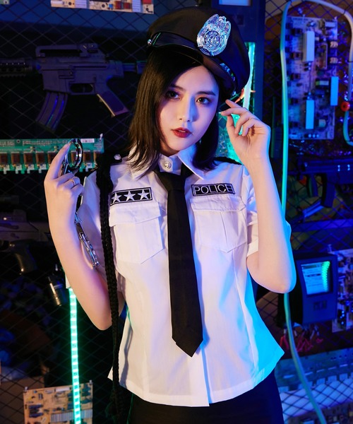 Brightlele(ブライトララ)の「「 ミニスカートポリス 」 ハロウィン コスプレ ポリス 仮装 大人 女性 可愛い ハロウィンコスプレ レディース 警察(コスチューム/パーティーグッズ・レディース・その他1/その他3/その他2/その他4・MEDIUM/X-LARGE/LARGE)」の19枚目の写真