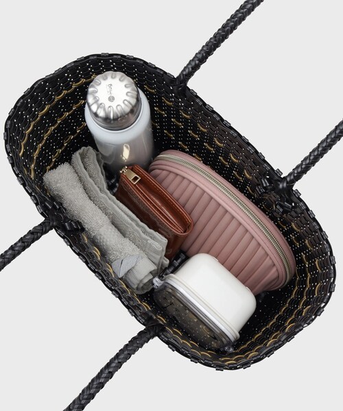 OPAQUE.CLIP（オペークドットクリップ）の「◆メルカドバッグ（トートバッグ・レディース・オフホワイト/ブラック・00）」の10枚目の写真